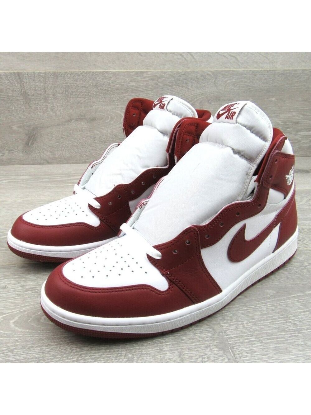 Jordan 1 Retro High OG Artisanal Team Red Sneakers Mens Size 13 NEW - Picture 4 of 16